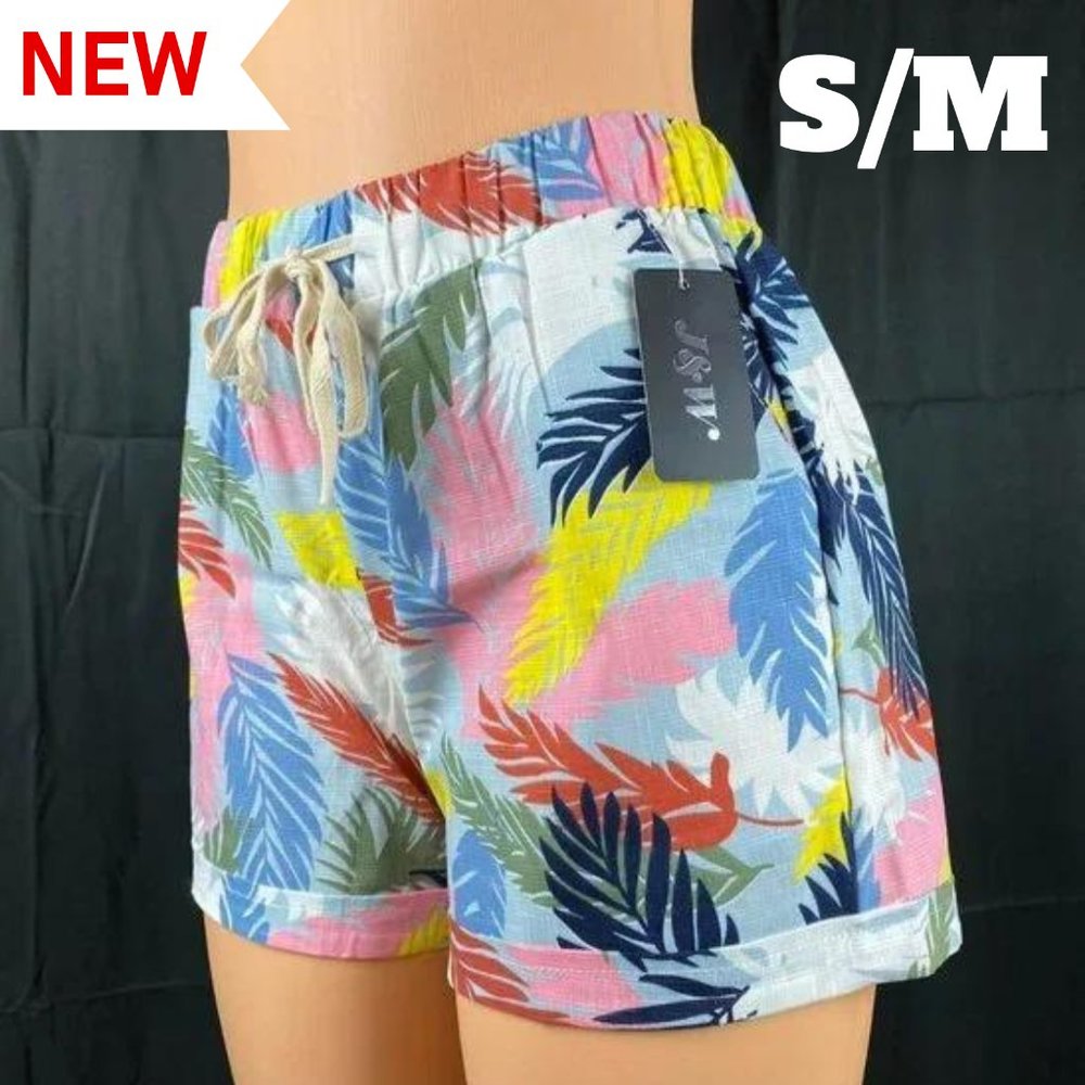 Women's summer Shorts with Side Pockets S/M